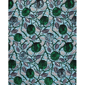 H & D Top 10 de Haute Qualité En Gros Pas Cher Bloc De Cire Africain Impression Mousseline de Soie Tissu Avec Des Mots - Product Image 2