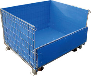 Pliable Entrepôt Logistique Chariot À <span class=keywords><strong>Cage</strong></span> de Stockage En Treillis Métallique - Product Image 2