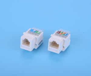 Giọng nói 6P4C Cat3 RJ11 điện thoại Keystone Jack UTP không được che chở Modular Jack - Product Image 4