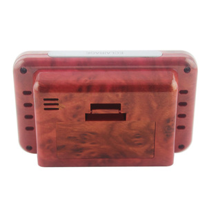 นาฬิกาปลุกพูดได้ ภาษาฝรั่งเศส/อังกฤษ/สเปน/รัสเซีย ตัวเรือนไม้ - Product Image 2