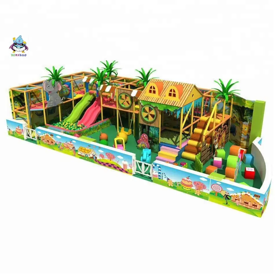 Dinibao indoor kid playground equipment children entertainment playground Happy Land Zone