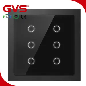 Plastic Mechanical Push Button/Switch-2gang (KNX/EIB Intelligent Home and Building Controlling System)