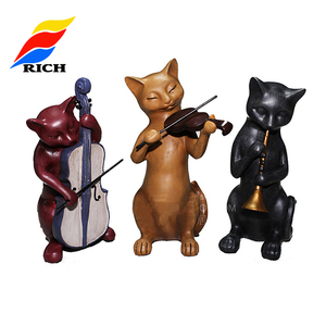 Figuritas de resina de Chef gordo hechas <span class=keywords><strong>a</strong></span> mano, decoración de escritorio, gran oferta - Product Image 3