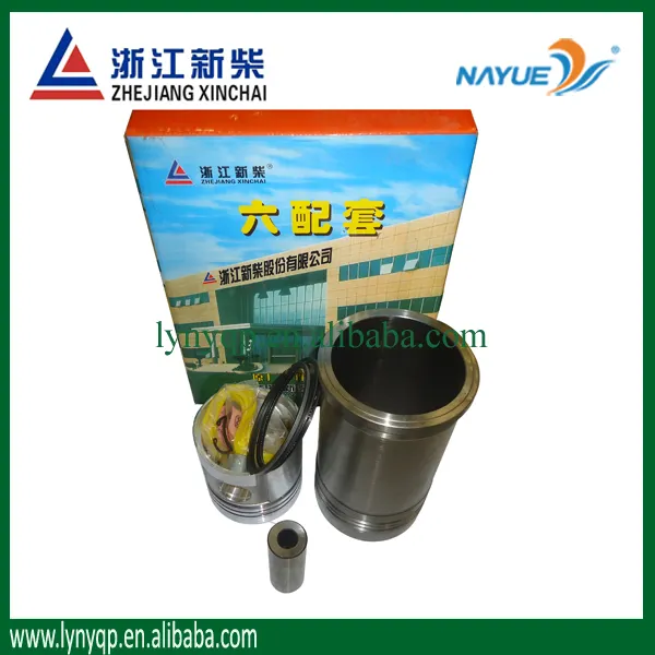 xinchang zhejiang xinchai diesel motoronderdelen cilinder liner kit xc490