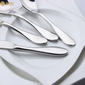 Vaisselle durable Couverts en acier inoxydable argenté Fourchette et couteau à dîner - Product Image 4