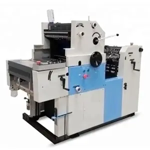 Mesin Cup Kertas Cetak Offset Roll To Roll Semi Otomatis Printer Uv Mesin Cup Kertas Kipas Kertas Printer dengan Mesin Die Cutting