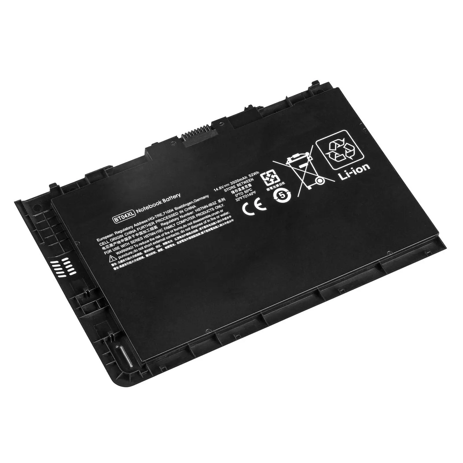 Più nuovo 14.8 v 52wh BT04XL BA06 BA06XL batteria del computer portatile Per HP EliteBook Folio 9470 9470 M