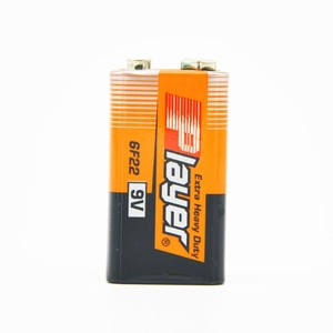 9 в 6F22 1 шт./термоусадочная упаковка Y Player 28 часов супер мощный углеродный цинковый сухой аккумулятор - Product Image 2