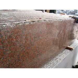 中国ナチュラル安い石タイル60 × 60価格G562メープル赤御影石