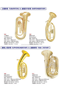 Vanne-Piston à <span class=keywords><strong>4</strong></span> clés plates, en laiton antique, piano d'eucalyptus, corne, ABC1803 - Product Image 3