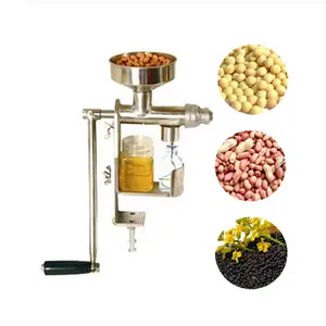 Precio bajo manual de uso en el hogar de semilla negro máquina de prensa de aceite de girasol mini molino de aceite