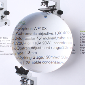 Crystal Bright field Dome Lupe, Brief besch werer für Bücher, Karten (BM-MG9029-80) - Product Image 2