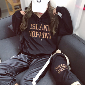 Sudaderas holgadas y de ocio de calidad suave al por mayor con "ISLAND HOPPING" para mascotas y propietarios a juego - Product Image 4