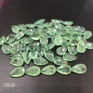 Hot Koop Gekleurde Mooie Losse Fusion Steen Voor Sieraden Tear Drop Peervorm - Product Image 5