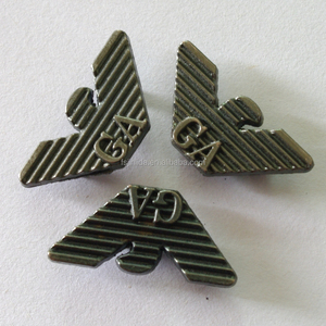 Bán Hot Kim Loại Chống Bạc Trang Trí Hình Dạng Đại Bàng Huy Hiệu Cho Áo Khoác Denim - Product Image 4