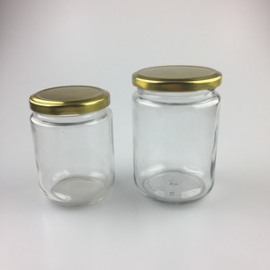 100g 150g 195g 240g 350g 450g 150ml 100ml 195ml 240ml 350ml 450ml mật ong mứt chai lớn rõ ràng lọ thủy tinh với vít đầu nắp - Product Image 1