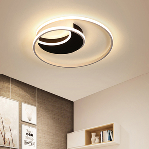 Lustre Plafonniers LED Lampe Pour Salon Chambre Étude Chambre Déco Maison Moderne <span class=keywords><strong>Blanc</strong></span> Plafonnier <span class=keywords><strong>mont</strong></span>é en surface - Product Image 4