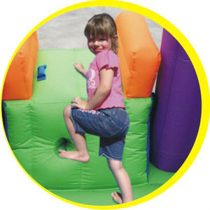 Castillo hinchable con tobogán, Combo de castillo hinchable con tobogán, feliz <span class=keywords><strong>hop</strong></span>, 9236 - Product Image 4