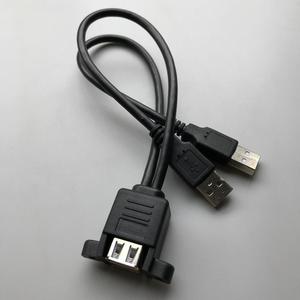 带锁的优质10厘米短d微型usb 2.0电缆 - Product Image 5