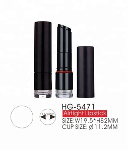 Hermétique Noir en plastique contenants de rouge à lèvres personnalisé <span class=keywords><strong>tube</strong></span> à gogo - Product Image 2