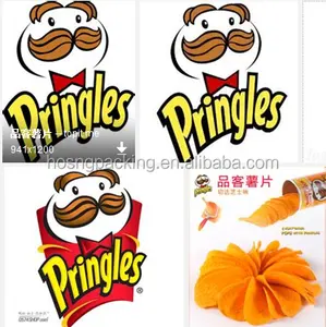 Pringles cips paketleme makinesi