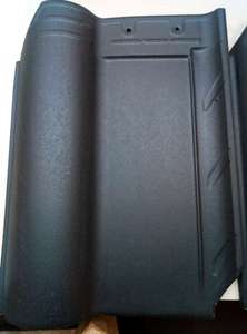 यूरोपीय शैली निविड़ अंधकार ग्रे मिट्टी छत टाइल - Product Image 3