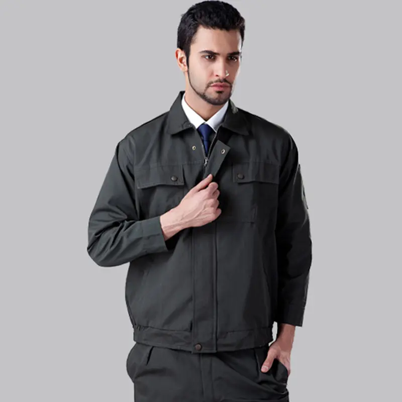 Abrigo de algodón y poliéster Unisex, uniforme de trabajo, taller de reparación de automóviles, venta al por mayor, proveedor de China