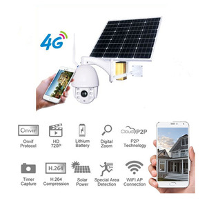 Caméra CCTV <span class=keywords><strong>solaire</strong></span> 4G <span class=keywords><strong>Wifi</strong></span> avec panneau <span class=keywords><strong>solaire</strong></span> 60W - Product Image 3
