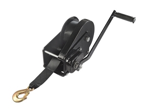 Verricello del freno manuale a mano nero con rivestimento a polvere Mini 2600LBS - Product Image 3
