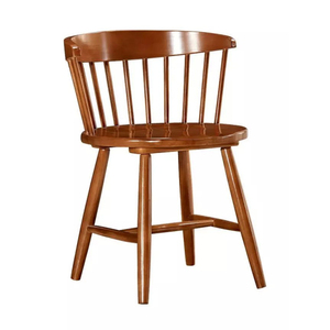 Silla de comedor con respaldo cruzado de madera, diseño moderno Cheep - Product Image 4