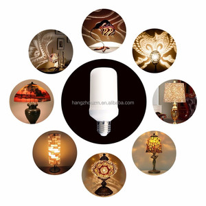 Bombillas LED de fuego con <span class=keywords><strong>efecto</strong></span> de <span class=keywords><strong>llama</strong></span>, 3 modos 12v creativo con lámparas de emulación parpadeantes, fuego de naturaleza simulado en linterna antigua - Product Image 6