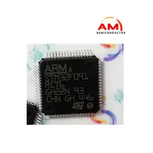 STM32F091RCT6 MCU 32 位 STM32 ARM Cortex M0 RISC 256KB 闪存 2.5 V/3.3 V 64 引脚 LQFP 托盘