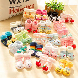 Muestra gratis antideslizante invierno dibujos animados <span class=keywords><strong>3D</strong></span> cabeza de Animal lindo niños bebé encantador lindo bebé recién nacido calcetines Animal relleno calcetín animales - Product Image 1