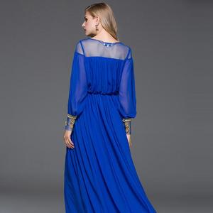 2023 Boutique di alta qualità <span class=keywords><strong>abito</strong></span> da sera donna manica lunga taglie forti musulmano <span class=keywords><strong>abito</strong></span> da festa da donna - Product Image 4