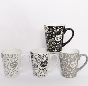 Tasse 3d en céramique avec chat mignon, 20 pièces - Product Image 1