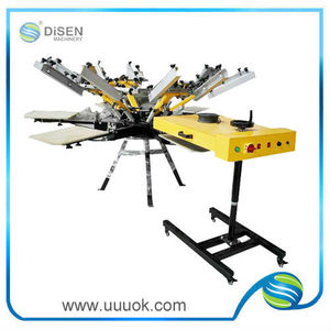 Manual <span class=keywords><strong>de</strong></span> la 6 color 6 Estación camiseta Impresión <span class=keywords><strong>de</strong></span> pantalla <span class=keywords><strong>de</strong></span> seda máquina <span class=keywords><strong>de</strong></span> kit <span class=keywords><strong>de</strong></span> todas las cosas incluyendo - Product Image 2