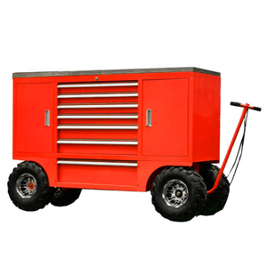 72" US General Metal Heavy Duty Rolling Tool Box Trolley with Wheels