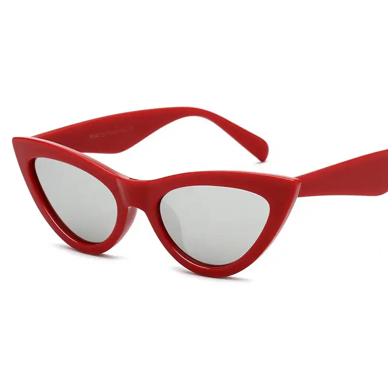 Gafas de sol con diseño de ojo de gato para mujer, lentes de sol con logotipo personalizado, UV400, elegantes, 2019