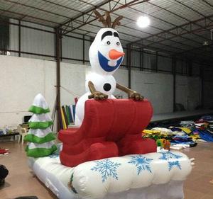 Arco Gigante <span class=keywords><strong>Inflable</strong></span> Personalizado <span class=keywords><strong>de</strong></span> Hipopótamo/<span class=keywords><strong>Olaf</strong></span> Navideño y Santa Claus Iluminado para Decoración <span class=keywords><strong>de</strong></span> Patio y Hogar - Product Image 5