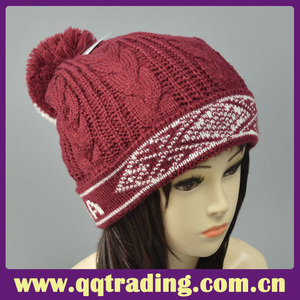 The knitting boomer winter warmth good header device wool hat hat - Product Image 6