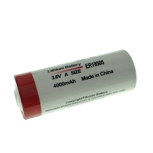 LiSOCl2แบตเตอรี่กระสวยชนิดหนึ่ง ER18505 <span class=keywords><strong>LS17500</strong></span> 100mA 3.6V 200mA 4000mAh แบตเตอรี่ลิเธียมหลักความจุสูง - Product Image 3