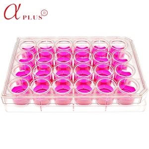 لوازم مختبر البلاستيك القابل للتصرف 96 بئر لوحة زراعة الخلايا الأنسجة - Product Image 2