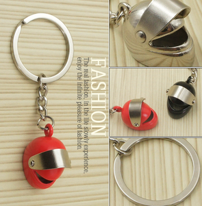 2026 HOT SALE 3D Metal Model Car Helmet Keychain Key Chain Mini Motorcycle Pendant Holder <strong>Men</strong> Motor Accessories Helmet <strong>Keyring</strong> - Product Image 3