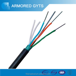 PBT tubo holgado blindado aérea 24 vigescola centrales coaxil cable de fibra óptica - Product Image 3