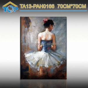 Least wholesale trade sexy Indian nude belle design group canvas oil painting canvas for household decors - Product Image 1
