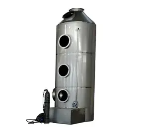 Stainless Steel Industrial Acid Mist Exhaust Gas Purification Spray Tower