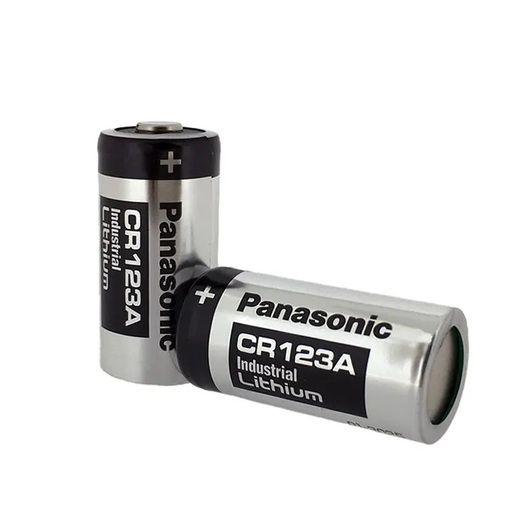 Panasonic Lithium Primary Battery 3V Panasonic CR123A GPS Monitoring Camera Battery for Camera