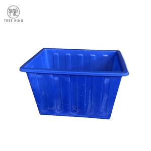 300-500 kg वर्ग Rotomolded प्लास्टिक कपड़े धोने वाणिज्यिक मोबाइल गाड़ी - Product Image 4