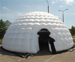 H2101 grande scoperta blow up cube wedding party ha portato luce di campeggio tenda gonfiabile prezzo per eventi all'aperto - Product Image 1
