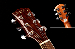 Instrumentos Musicales <span class=keywords><strong>2023</strong></span>, Guitarra Electroacústica de 40 Pulgadas, Cuerpo de Madera de Nogal de Nivel A, W-215-40 - Product Image 2